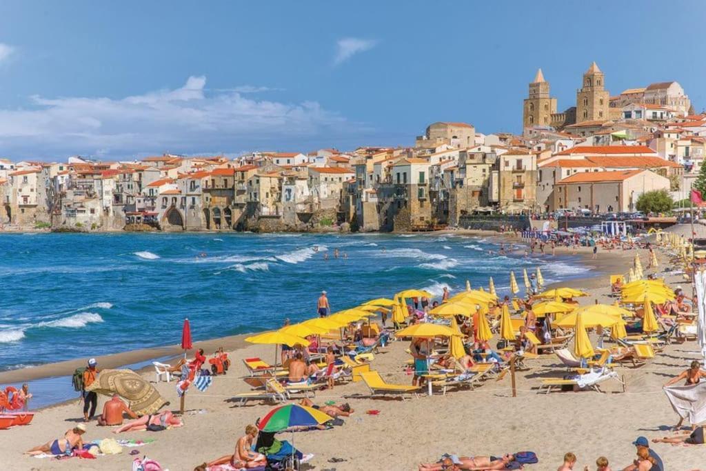 Villa Indipendente Le Coccinelle Beach Mare Piscina A 250 Mt Dal Mare Con Servizio Di Piscina A 400 Mt 12 K Da Cefalu Campofelice Di Roccella Exterior foto